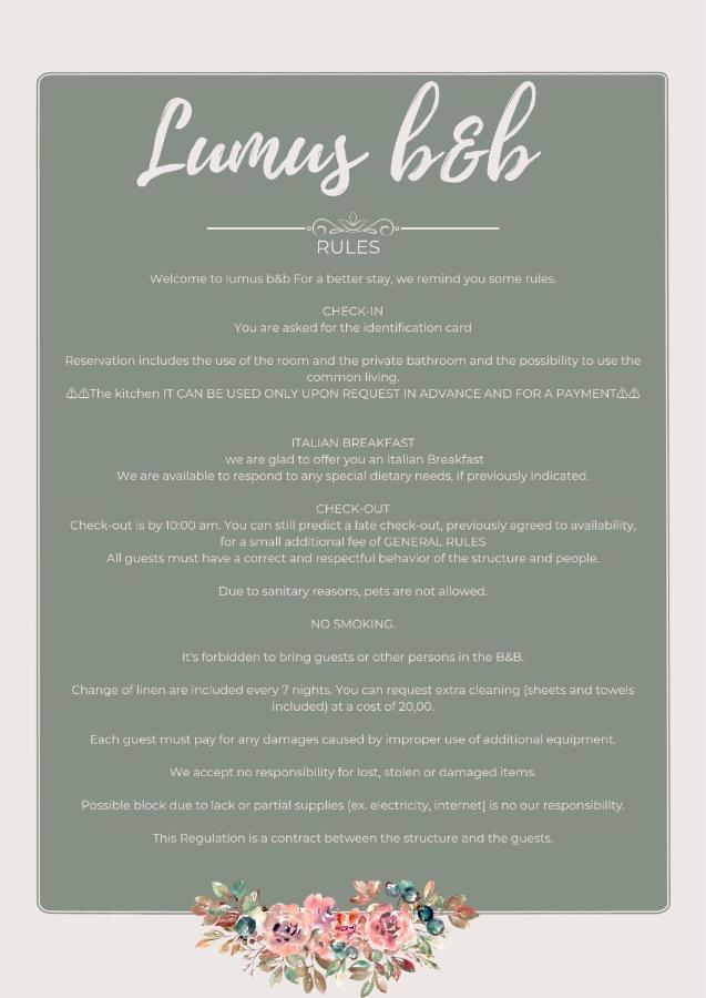 Lumus B&B Portici Eksteriør bilde